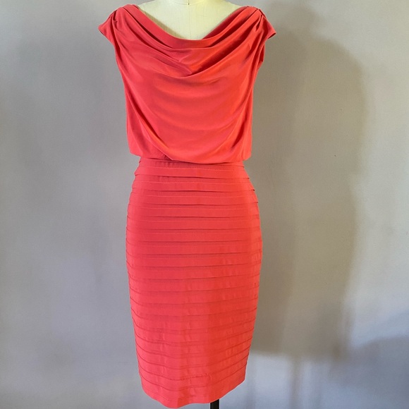 Adrianna Papell Dresses & Skirts - Adrianna Papell Coral Color fitted dress size 4